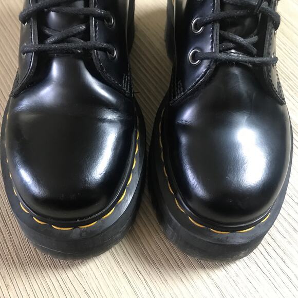 Dr. Martens Black Jadon Boot Smooth Leather Platform Boots main image 8